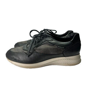 Mephisto Sneaker Shoe Womens 10 Karin Runoff Lace up Comfort in Gray